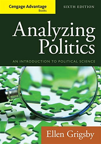 Book Cover Cengage Advantage Books: Analyzing Politics