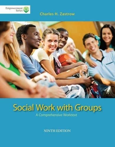 Book Cover Brooks/Cole Empowerment Series: Social Work with Groups: A Comprehensive Worktext (Book Only)