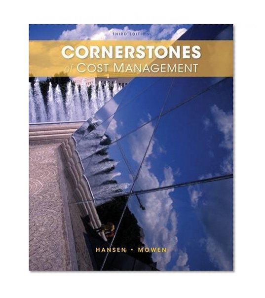 Book Cover Cornerstones of Cost Management (Cornerstones Series)
