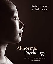 Book Cover Abnormal Psychology: An Integrative Approach, 7th Edition
