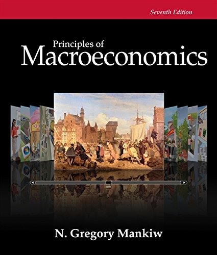 Book Cover Study Guide for Mankiw's Principles of Macroeconomics, 7th