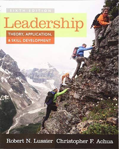 Book Cover Leadership: Theory, Application, & Skill Development