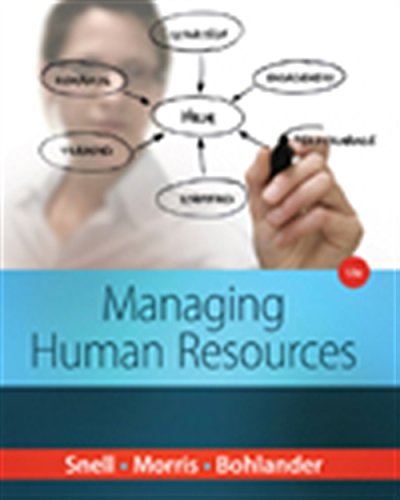 Book Cover Managing Human Resources (MindTap Course List)