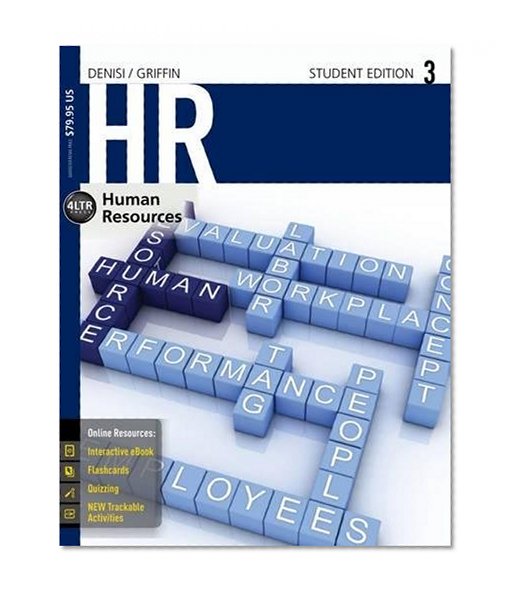 Book Cover HR3 (with CourseMate, 1 term (6 months) Printed Access Card) (New, Engaging Titles from 4LTR Press)