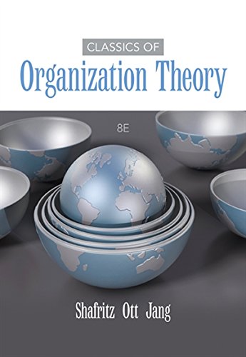 Book Cover Classics of Organization Theory