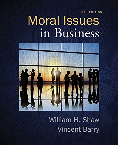 Book Cover Moral Issues in Business