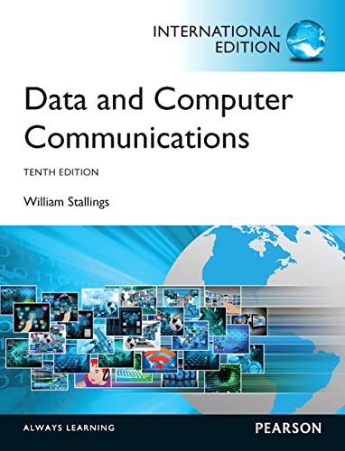 Book Cover Data and Computer Communications,International Edition