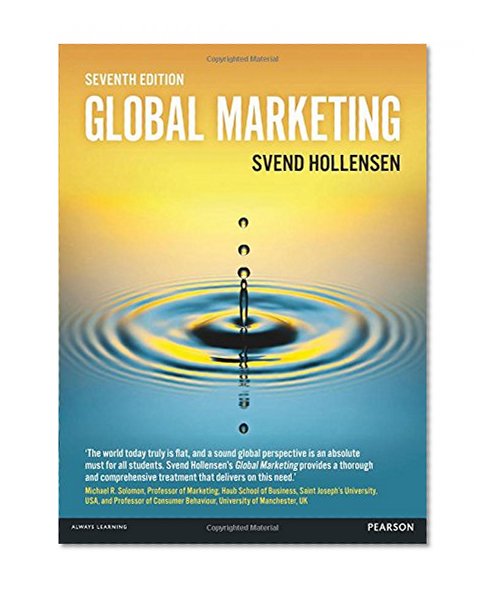 Book Cover Global Marketing (7th Edition)