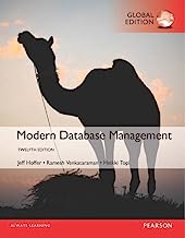 Book Cover Modern Database Management, Global Edition