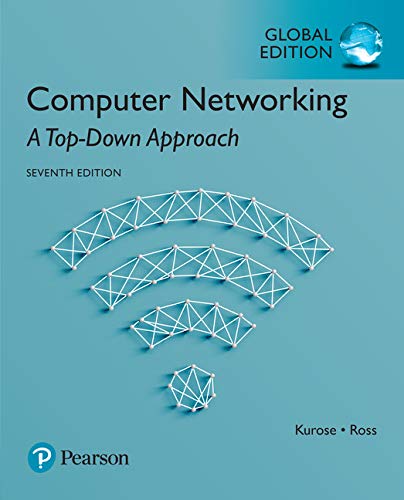 Book Cover Computer Networking: A Top-Down Approach, Global Edition