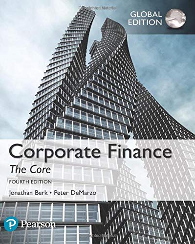 Book Cover Corporate Finance: The Core
