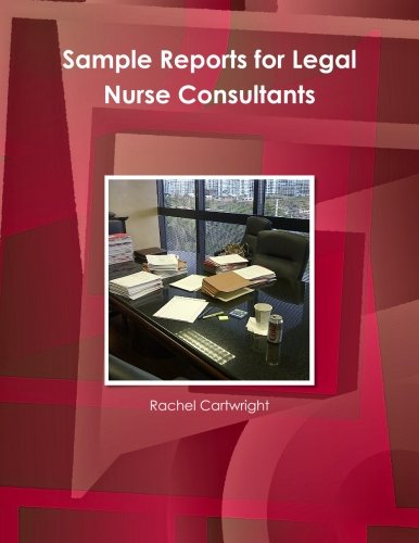 Book Cover Sample Reports for Legal Nurse Consultants