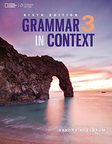Book Cover Grammar in Context 3 (Grammar in Context, Sixth Edition)