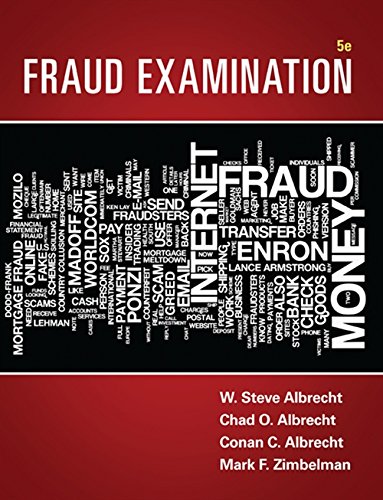 Book Cover Fraud Examination