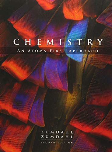 Book Cover Chemistry: An Atoms First Approach