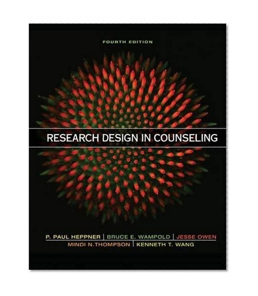 Book Cover Research Design in Counseling