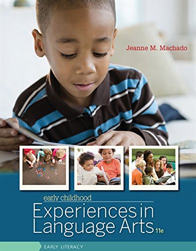 Book Cover Early Childhood Experiences in Language Arts: Early Literacy