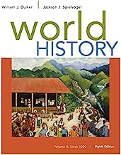 Book Cover 2: World History, Volume II: Since 1500