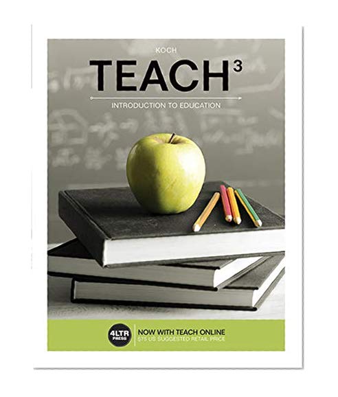 Book Cover TEACH (with TEACH Online,1 term (6 months) Printed Access Card) (New, Engaging Titles from 4LTR Press)