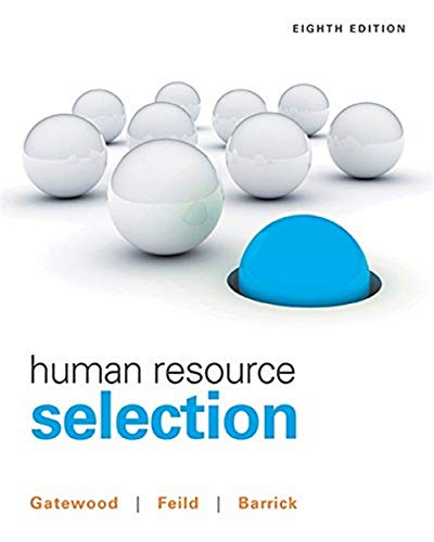 Book Cover Human Resource Selection