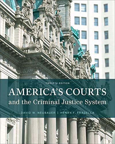 Book Cover America's Courts and the Criminal Justice System