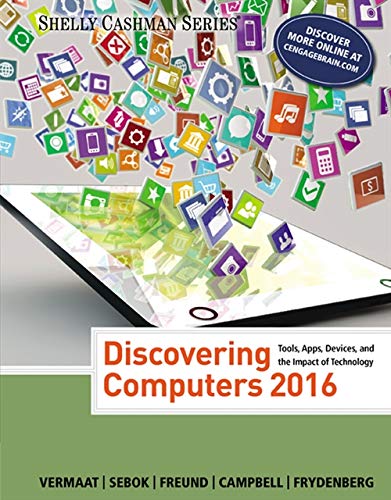 Book Cover Discovering Computers Â©2016 (Shelly Cashman Series)