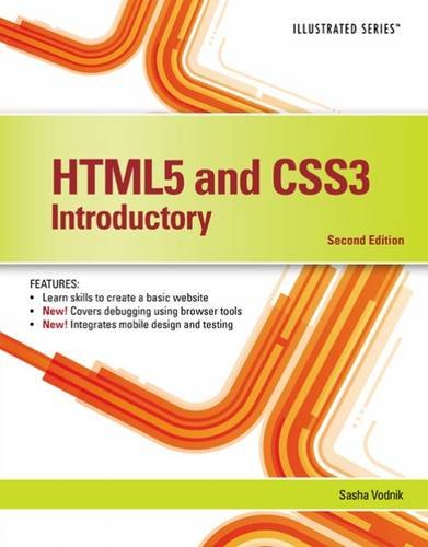Book Cover HTML5 and CSS3, Illustrated Introductory (Illustrated Series)