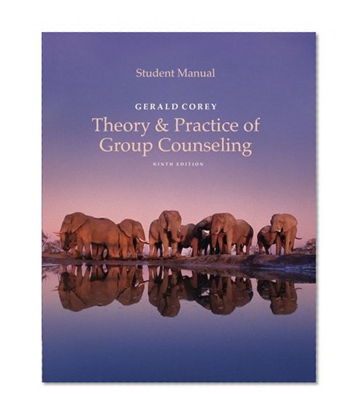 Book Cover Student Manual for Corey's Theory and Practice of Group Counseling