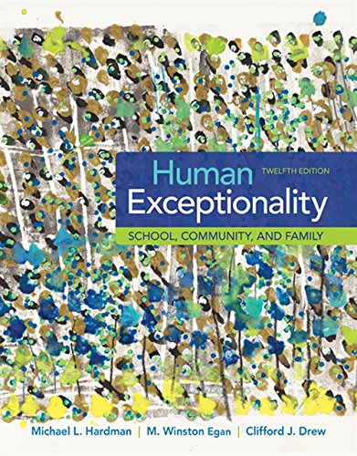 Book Cover Human Exceptionality: School, Community, and Family
