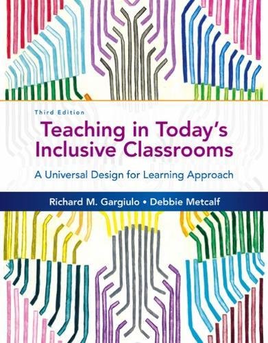 Book Cover Teaching in Today's Inclusive Classrooms: A Universal Design for Learning Approach