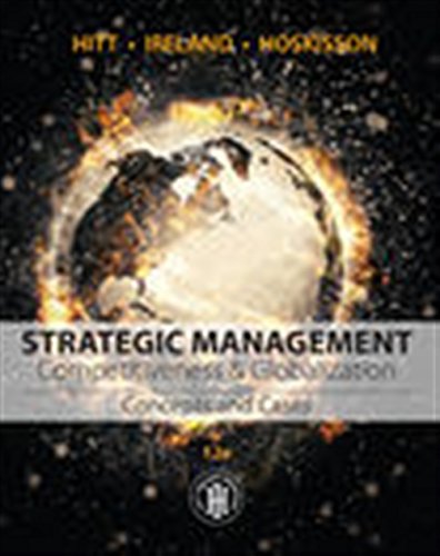 Book Cover Strategic Management: Concepts and Cases: Competitiveness and Globalization