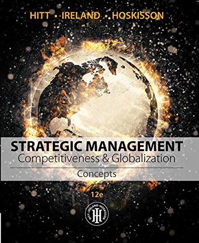 Book Cover Strategic Management: Concepts: Competitiveness and Globalization