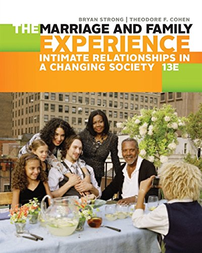 Book Cover The Marriage and Family Experience: Intimate Relationships in a Changing Society