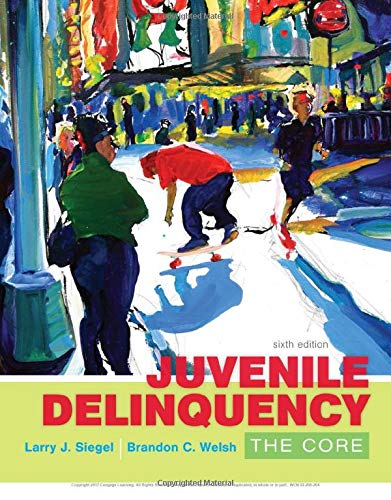 Book Cover Juvenile Delinquency: The Core