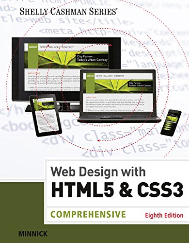 Book Cover Web Design with HTML & CSS3: Comprehensive (Shelly Cashman Series)