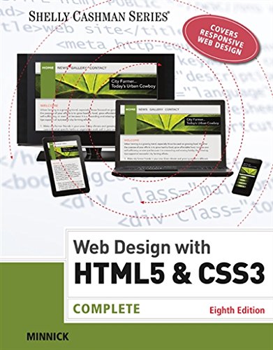 Book Cover Web Design with HTML & CSS3: Complete (Shelly Cashman Series)