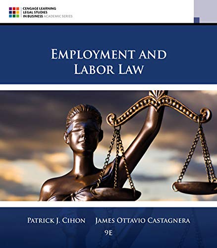 Book Cover Employment and Labor Law