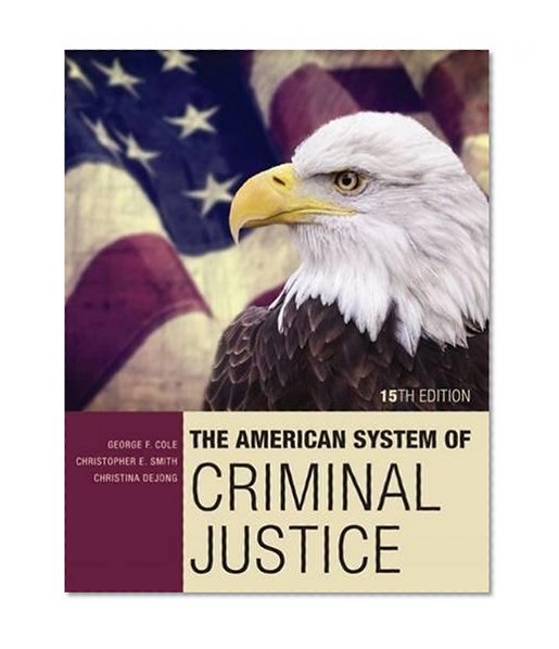 Book Cover The American System of Criminal Justice