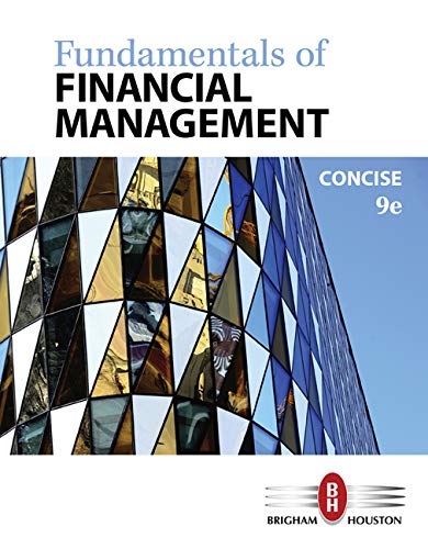 Book Cover Fundamentals of Financial Management, Concise Edition
