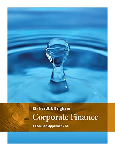 Book Cover Corporate Finance: A Focused Approach