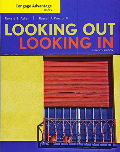 Book Cover Cengage Advantage Books: Looking Out, Looking In