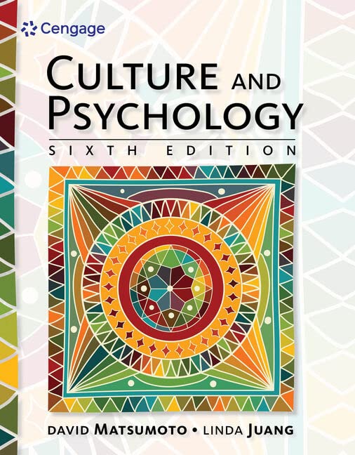 Book Cover Culture and Psychology