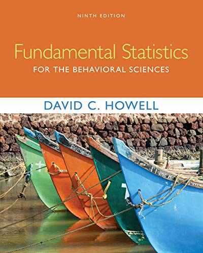 Book Cover Fundamental Statistics for the Behavioral Sciences