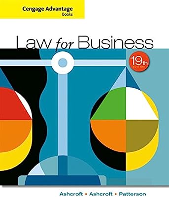 Book Cover Cengage Advantage Books: Law for Business