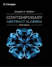 Book Cover Contemporary Abstract Algebra