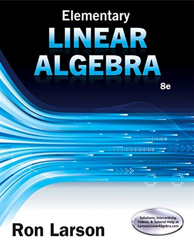Book Cover Elementary Linear Algebra
