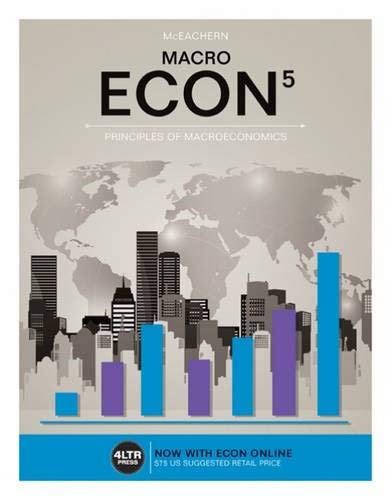 Book Cover ECON MACRO (with ECON MACRO Online, 1 term (6 months) Printed Access Card) (New, Engaging Titles from 4LTR Press)