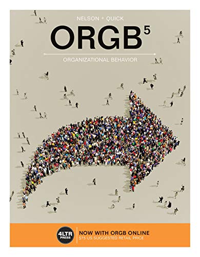 Book Cover ORGB (with ORGB Online, 1 term (6 months) Printed Access Card) (New, Engaging Titles from 4LTR Press)