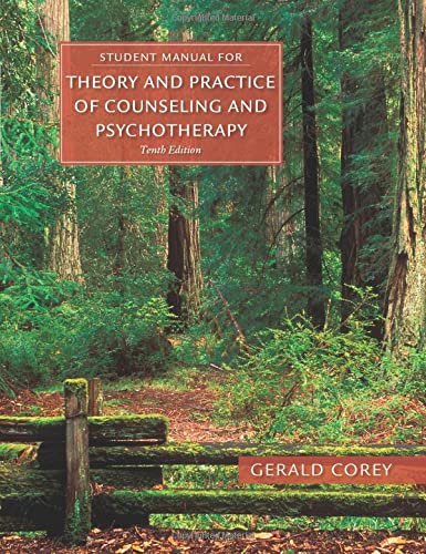 Book Cover Student Manual Theory & Practice Counseling & Psychotherapy