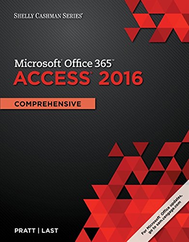 Book Cover Shelly Cashman Series Microsoft Office 365 & Access 2016: Comprehensive